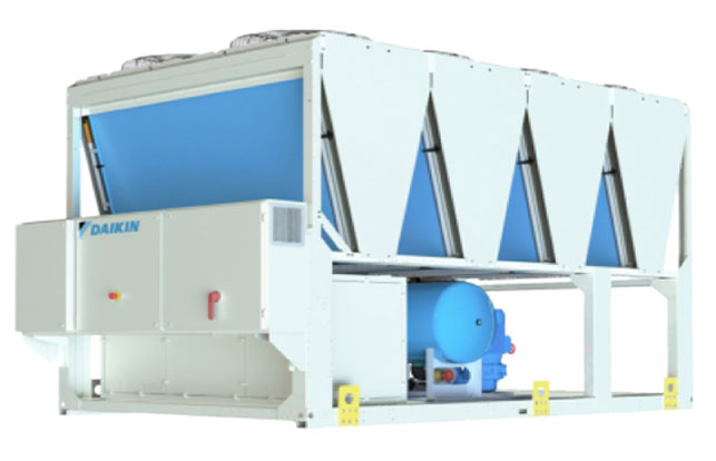 HỆ THỐNG ĐIỀU HOÀ CÔNG NGHIỆP CHILLER GIẢI NHIỆT GIÓ EWAT-B